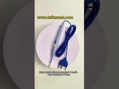 SFDA Rückziehbarer Elektrochirurgischer Bleistift mit ergonomischem Griff